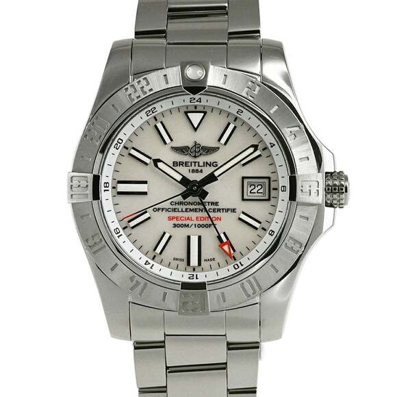 BREITLING Other - BREITLING Avenger II GMT Mother-of-Pearl Watch, Japan Exclusive, A3239011 A80...